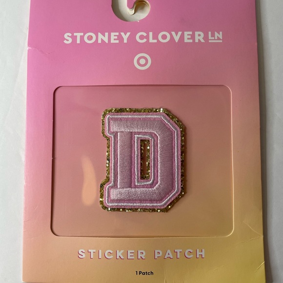 NWT Stoney Clover Lane X Target Sticker Patch Letter “D” - Picture 1 of 4
